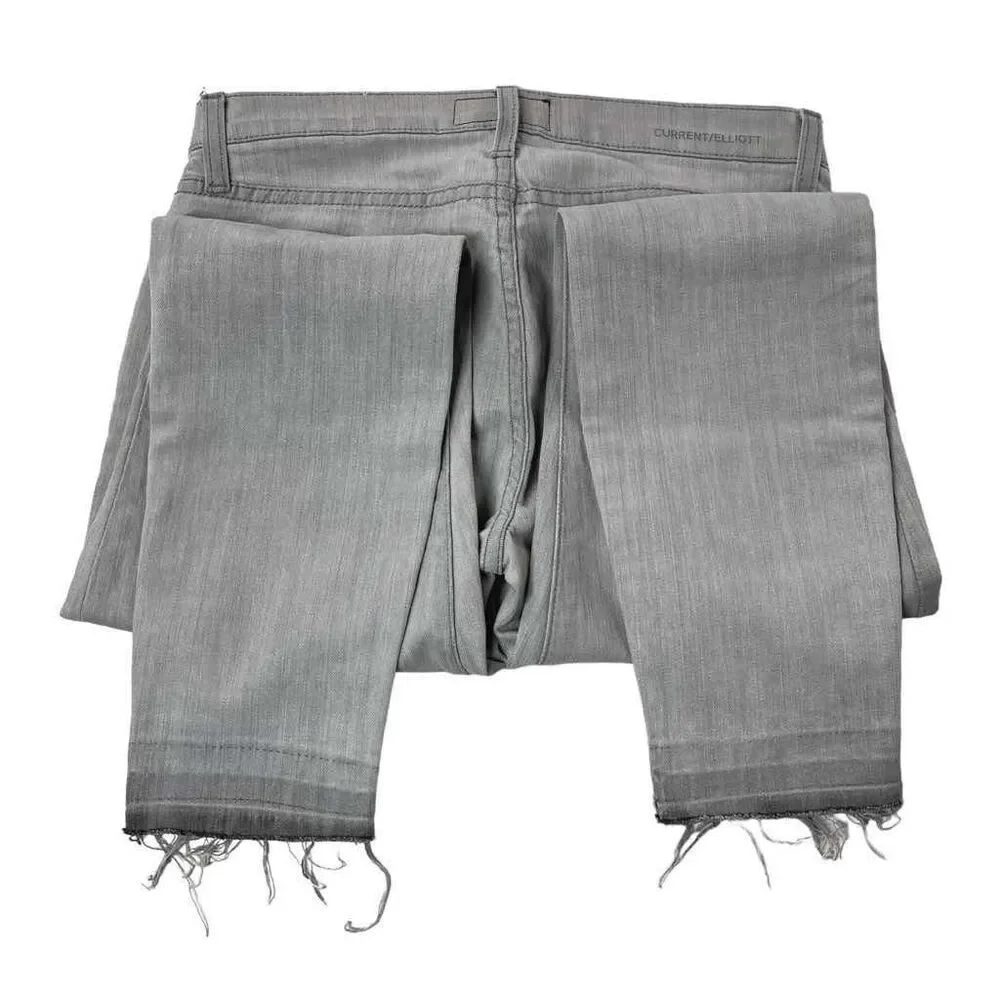 Current Elliott The Stiletto Jeans Women’s Size‎ 26 Dillon Release Hem Denim